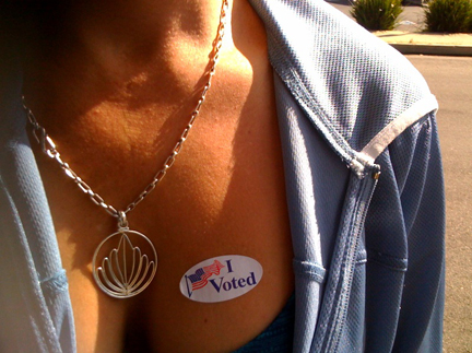 I voted!