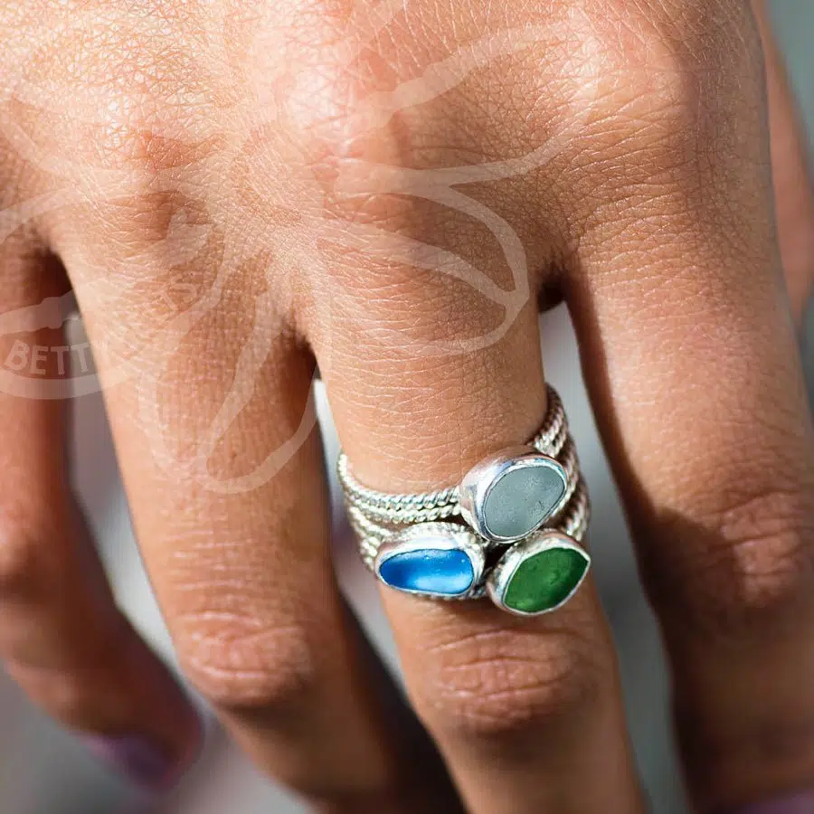 Sea Glass Rings Love Beach Beads | peacecommission.kdsg.gov.ng