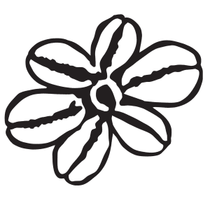 logo black flower