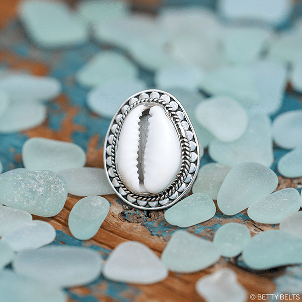 Cayden Cowrie Ring