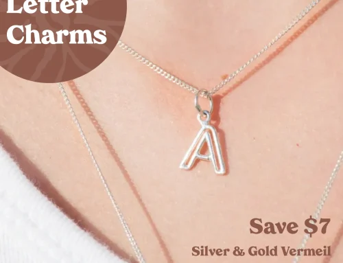 September Betty Special of the Month: Letter Charms