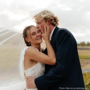 | Sea Glass Jewelry | Betty Belts maddie-wedding-photo-with-husband