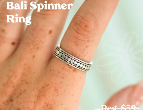 October Betty Special of the Month: Bali Spinner Ring