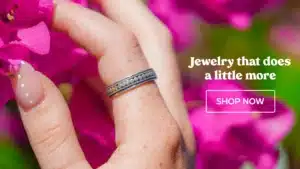 | Sea Glass Jewelry | Betty Belts close-up-of-bali-spinner-ring